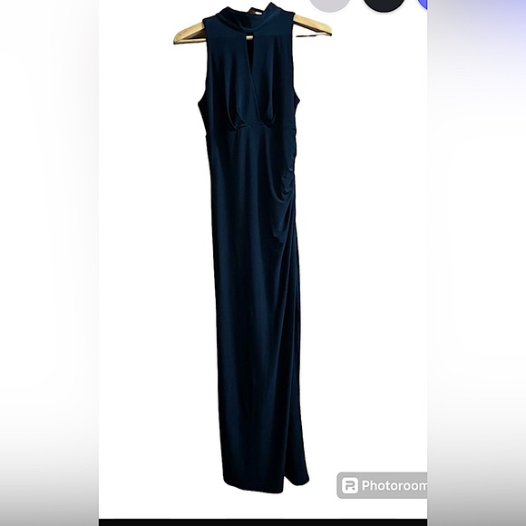 EUC Le Chateau High Neck Formal Gown small - Picture 7 of 10